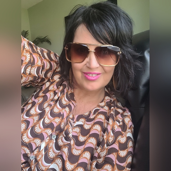 Geometric Print Dress - Picture 6 of 6